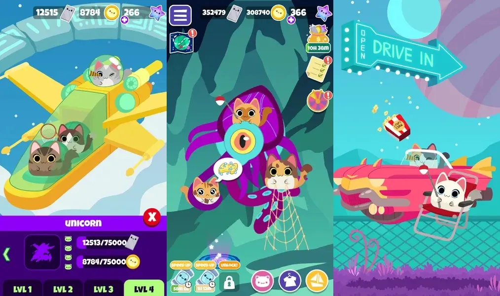 Графика и звук в игре Sailor Cats 2: Space Odyssey