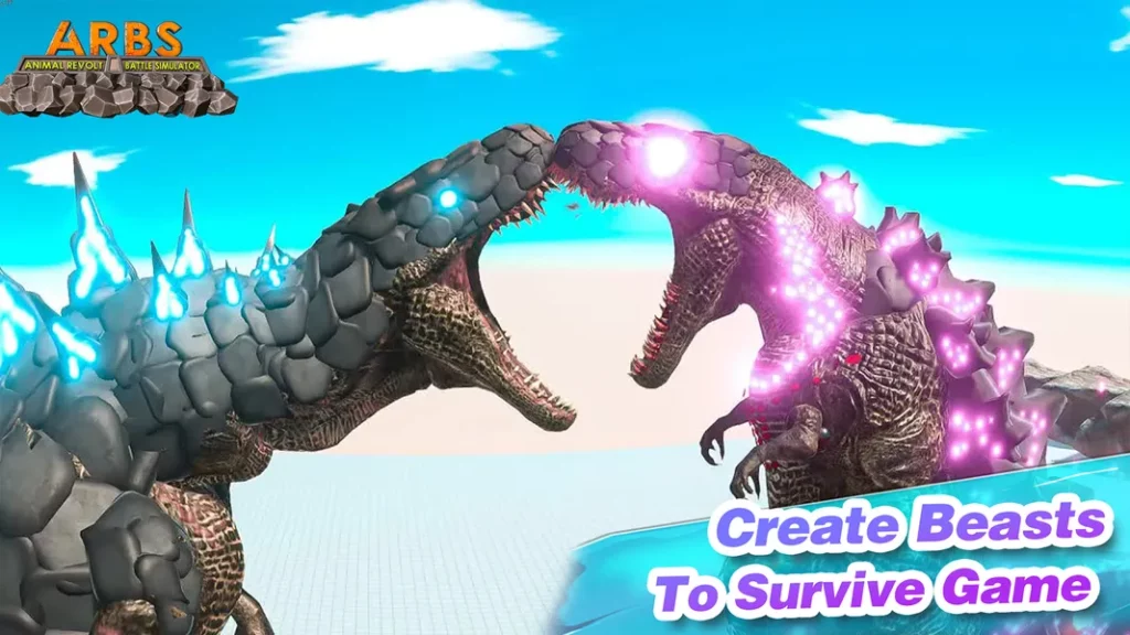 Красочная графика в игре Animal Revolt Battle Simulator