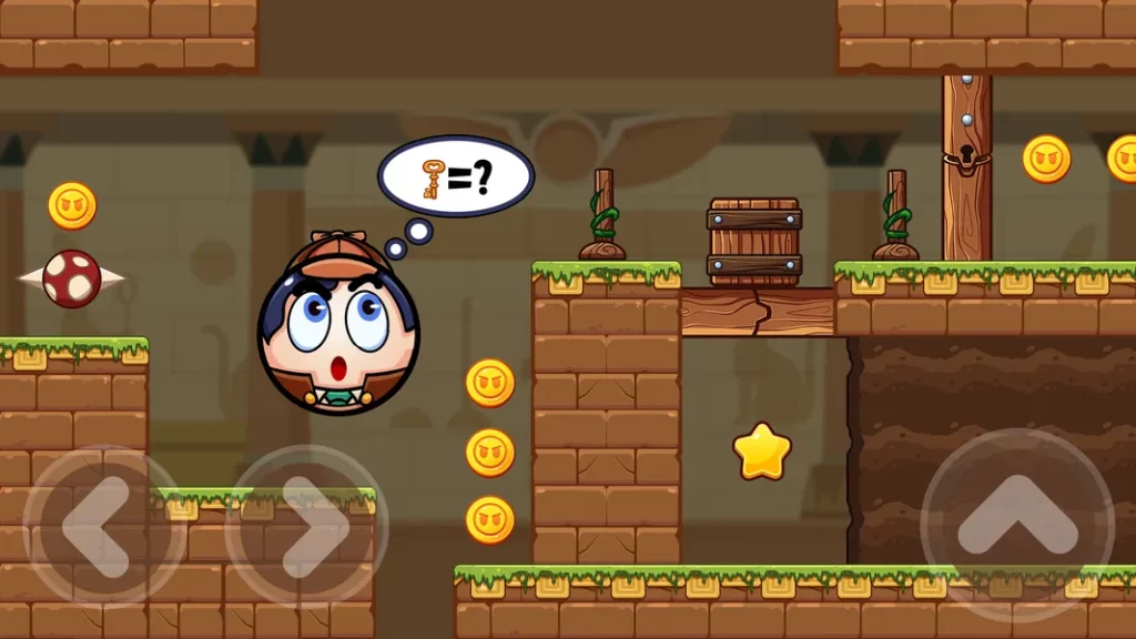 Графика красивая в игре Ball Quest