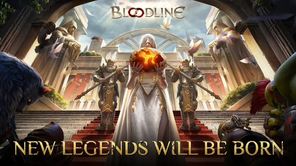 Красивая 3D-графика в игре Bloodline: Heroes of Lithas