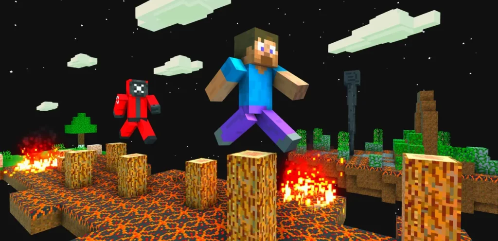 Craft Parkour – Увлекательная игра в жанре крафт и паркур на мобильной платформе