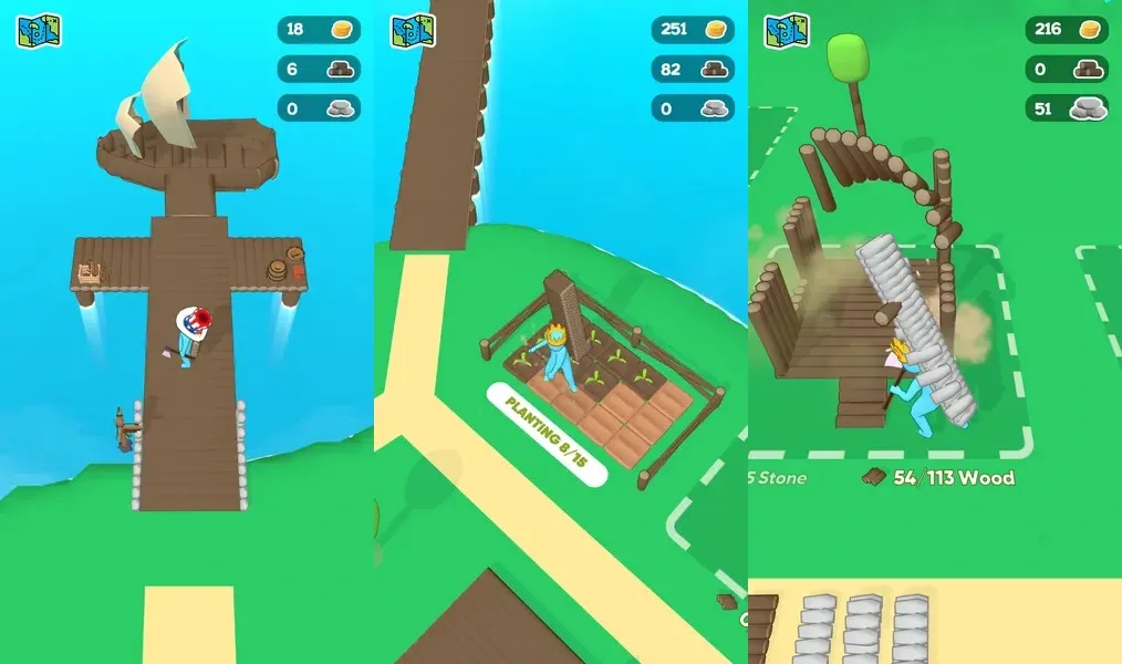 Катайтесь на красивых лошадях в игре Craftland