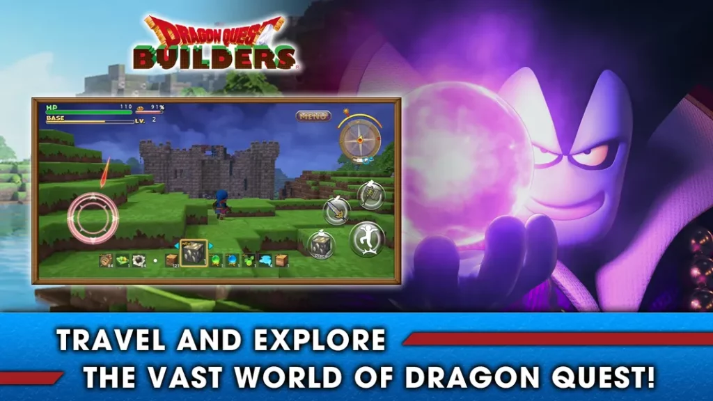 Графика и звук в игре DRAGON QUEST BUILDERS