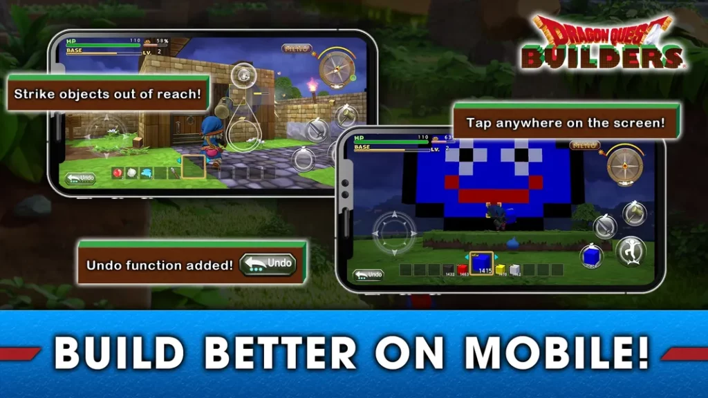 Глубокая система крафта в игре DRAGON QUEST BUILDERS
