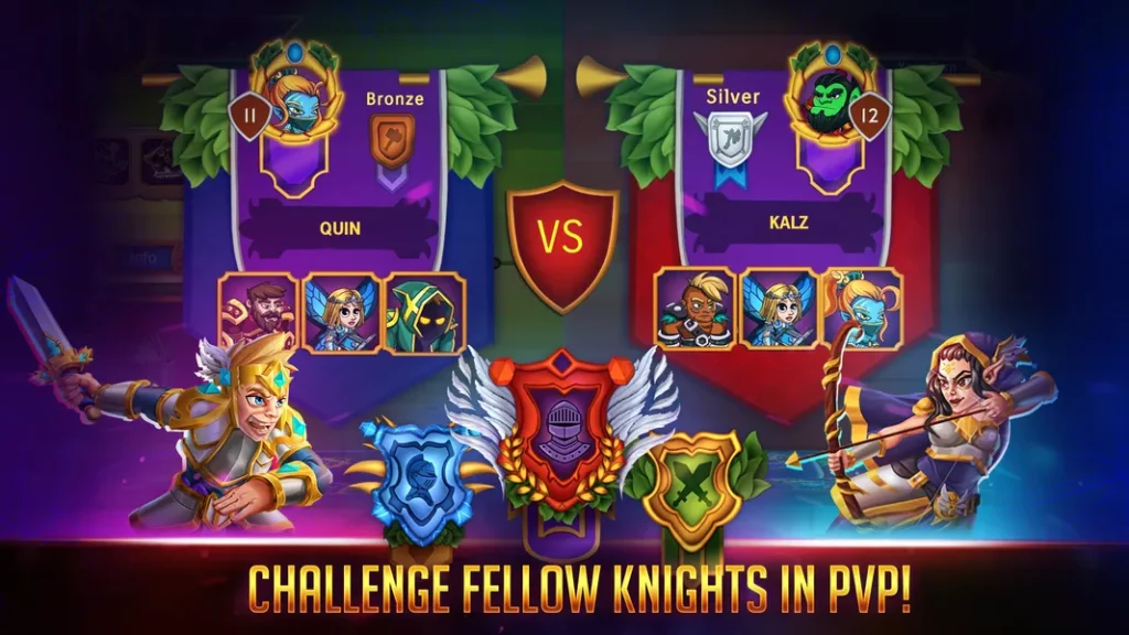 Яркий и уникальный 2D дизайн в игре Forest Knight