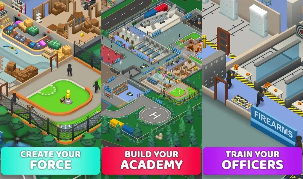 Idle SWAT Academy Tycoon – обучите команду спецназа