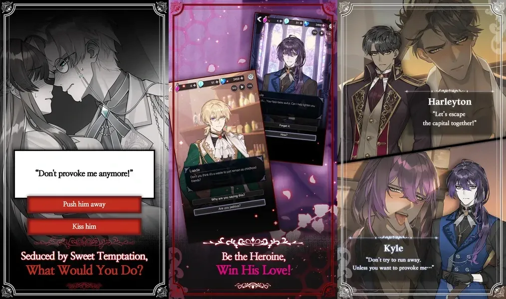 Захватывающий сюжет в игре Love Pheromone