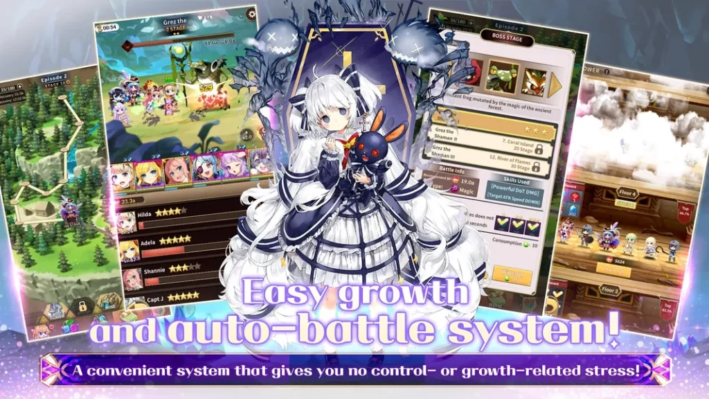 Merge Girls: Idle RPG — играйте за воинов в эпических войнах