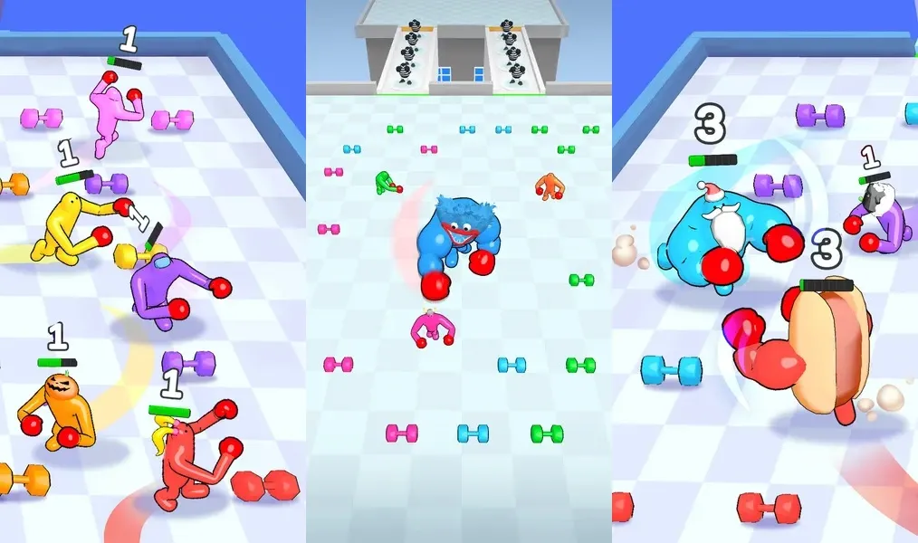 Punchy Race - игра с боями в сочетании с веселым стилем бега