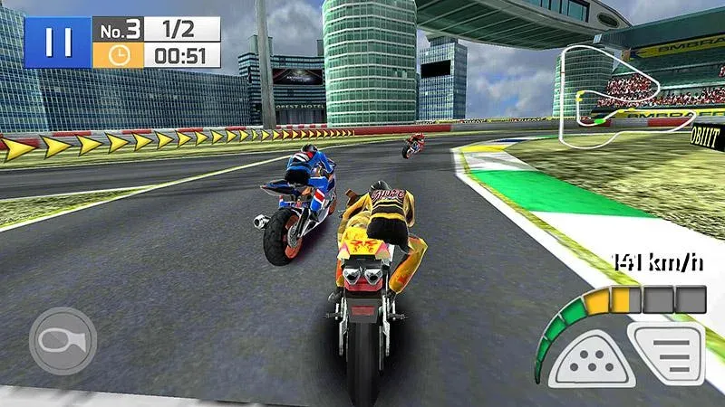 Реалистичная 3D-графика в игре Real Bike Racing