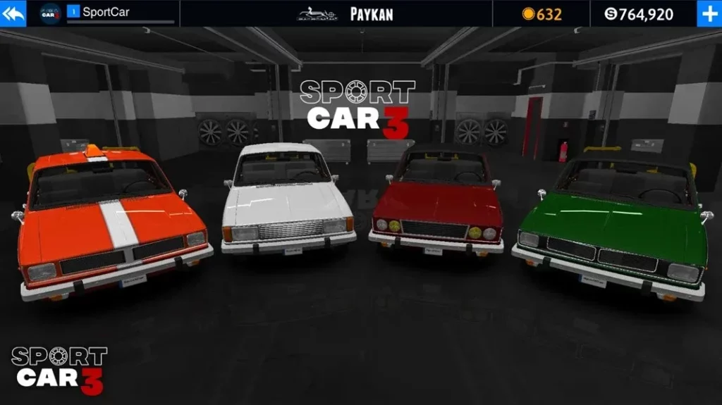Качественная графика в игре Sport Car 3