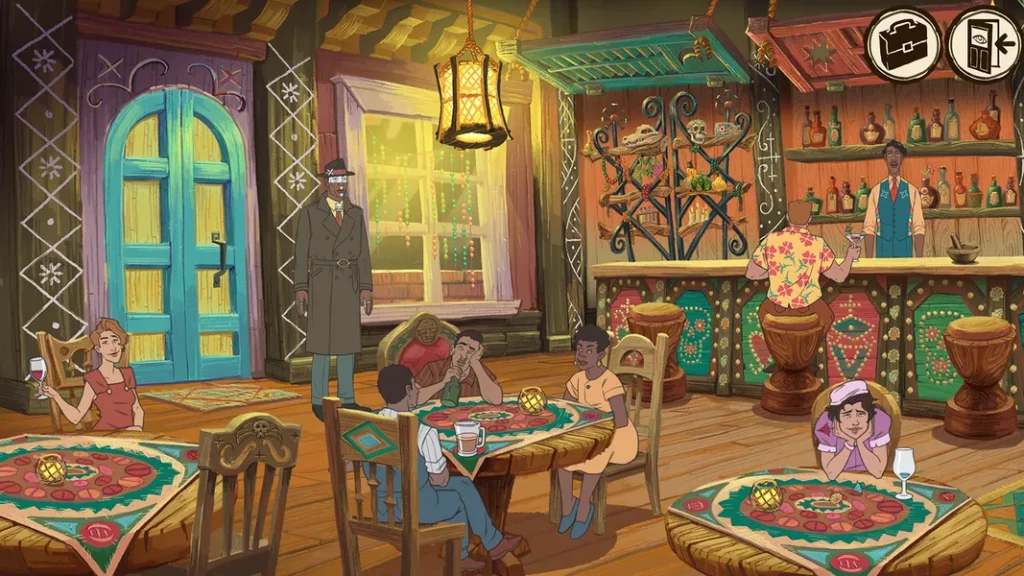 Графика и звук в игре Voodoo Detective