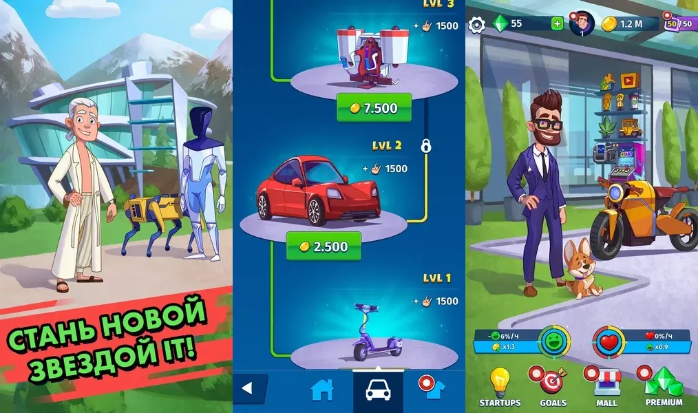Idle Startupper — игра, имитирующая жизнь начинающего программиста