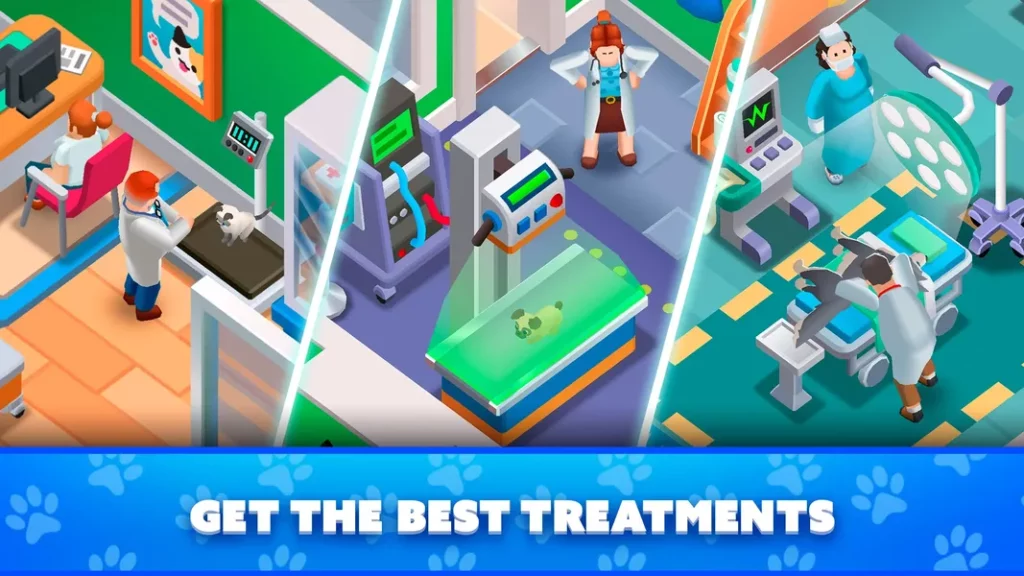 Развивать питомник в игре Pet Rescue Empire Tycoon