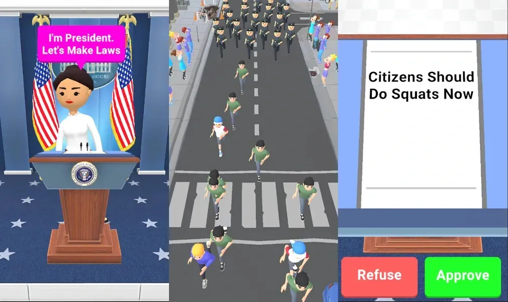 Министры ждут решений от вас в игре Президент / The President