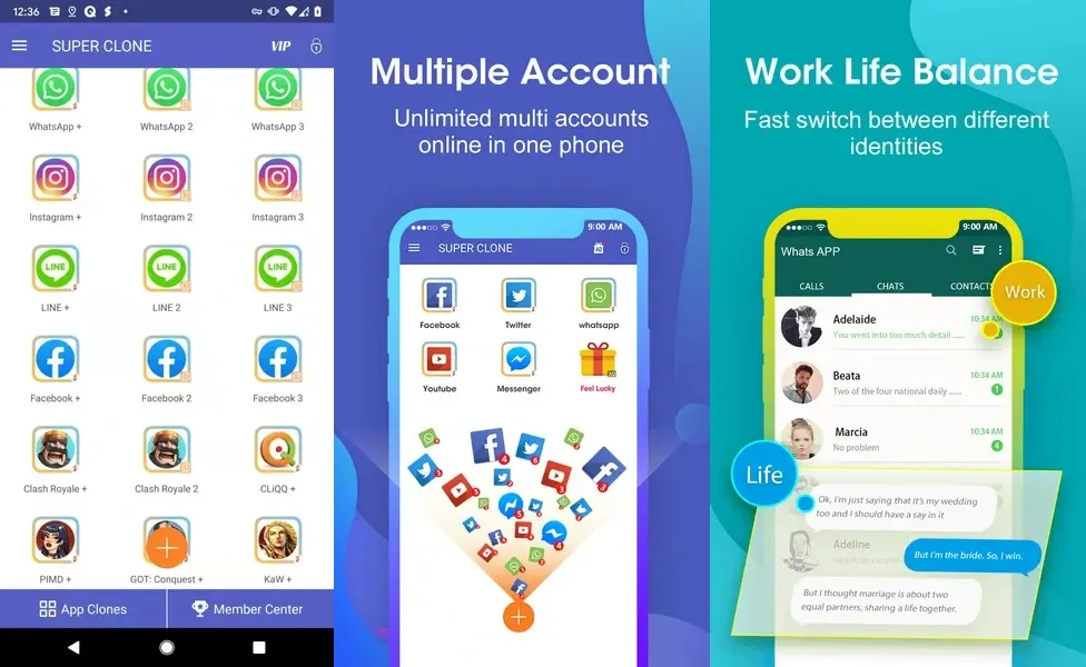 Super Clone — инструмент для клонирования приложений на Android устройствах