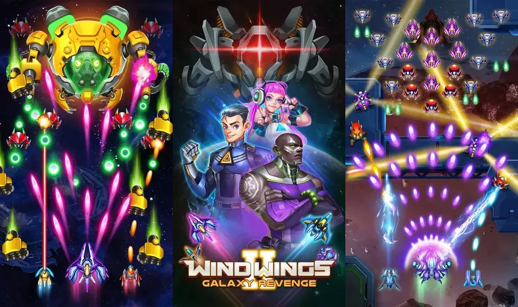 WindWings 2: Galaxy Revenge — космический шутер со множеством возможностей