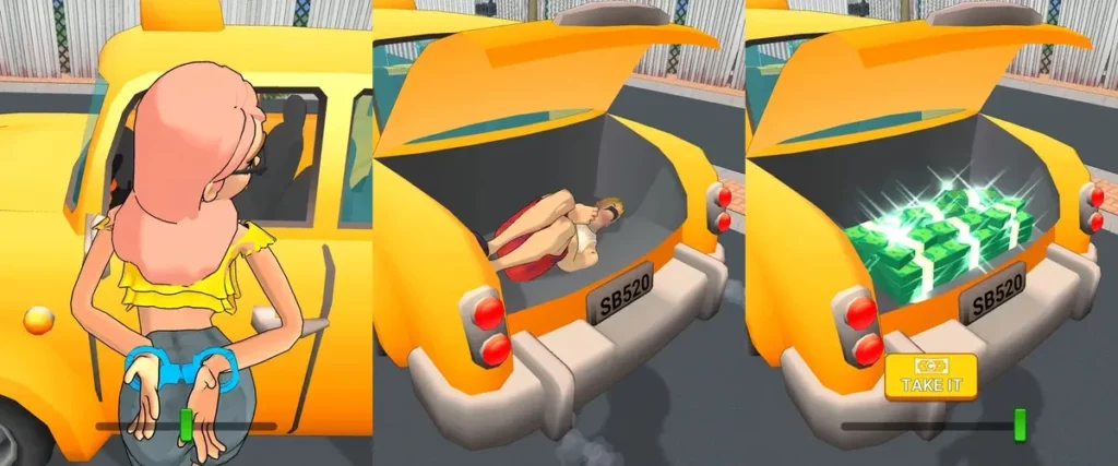 Проверка подозрительных лиц в игре Car Cops