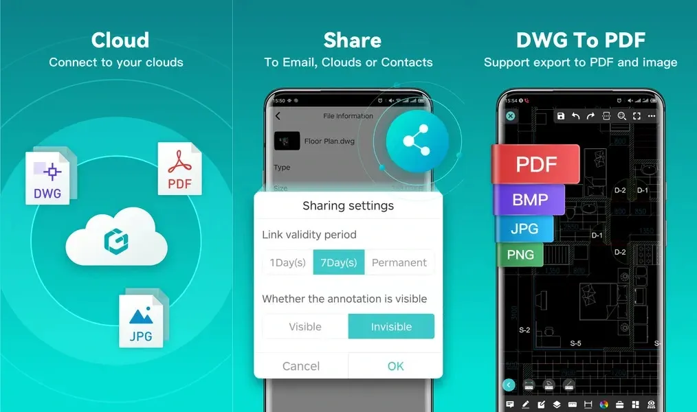 Приложение DWG FastView поддерживает эффективное редактирование чертежей CAD