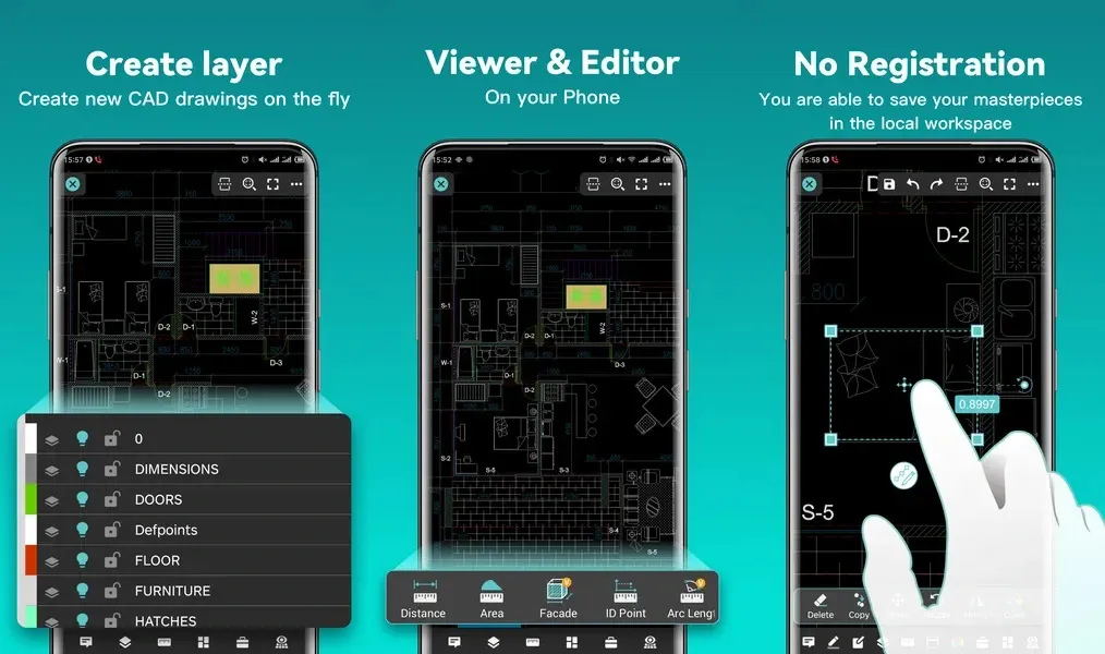 DWG FastView - оптимальный интерфейс на мобильных устройствах
