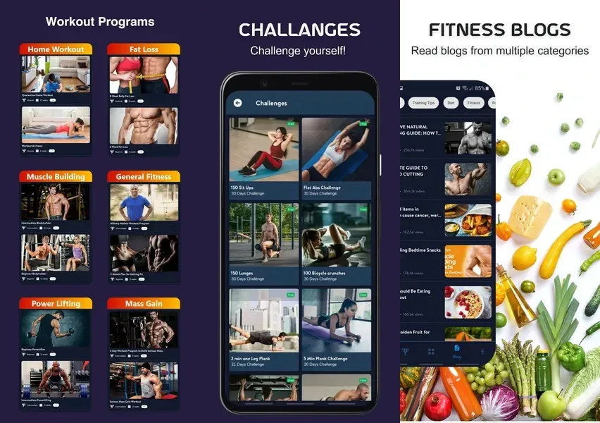 Предоставление информации об эффективных режимах питания в приложении FitOlympia Pro