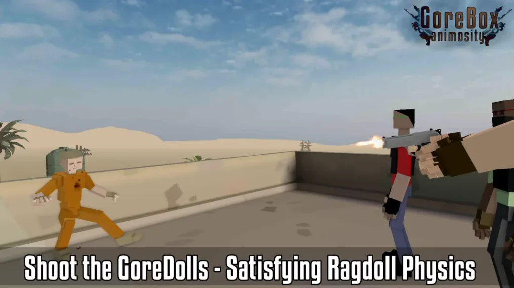 Исследовать мир в игре GoreBox