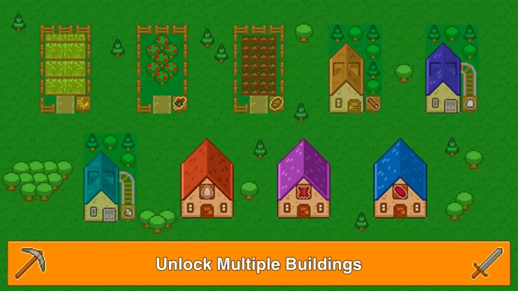 Графика и звук в игре Idle Village Tycoon Game