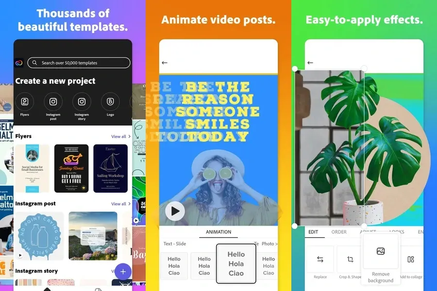 Преимущества и недостатки Adobe Express
