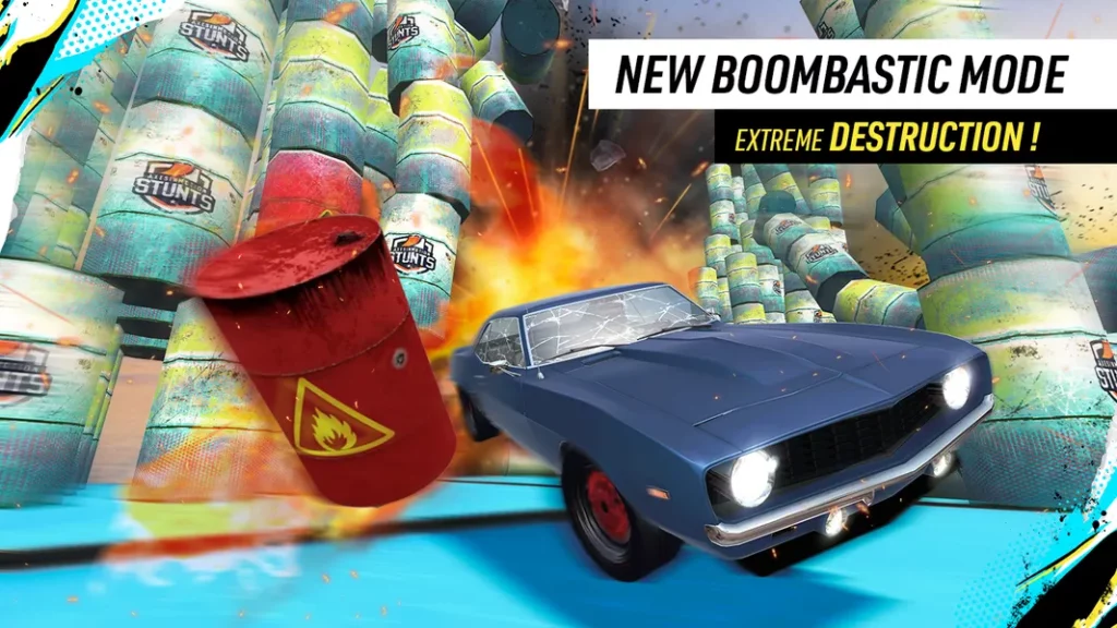 Разблокируйте супер автомобили в игре Car Stunt Races: Mega Ramps