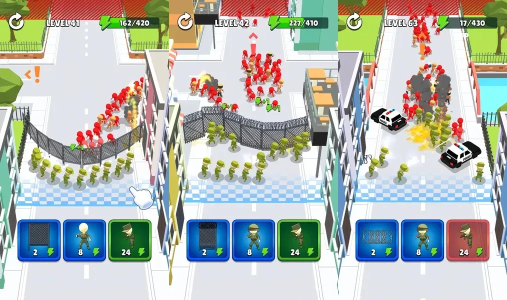 Продумайте правильную тактику в игре City Defense