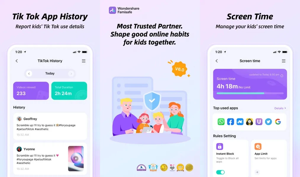 FamiSafe — приложение, помогающее управлять детьми и находить их