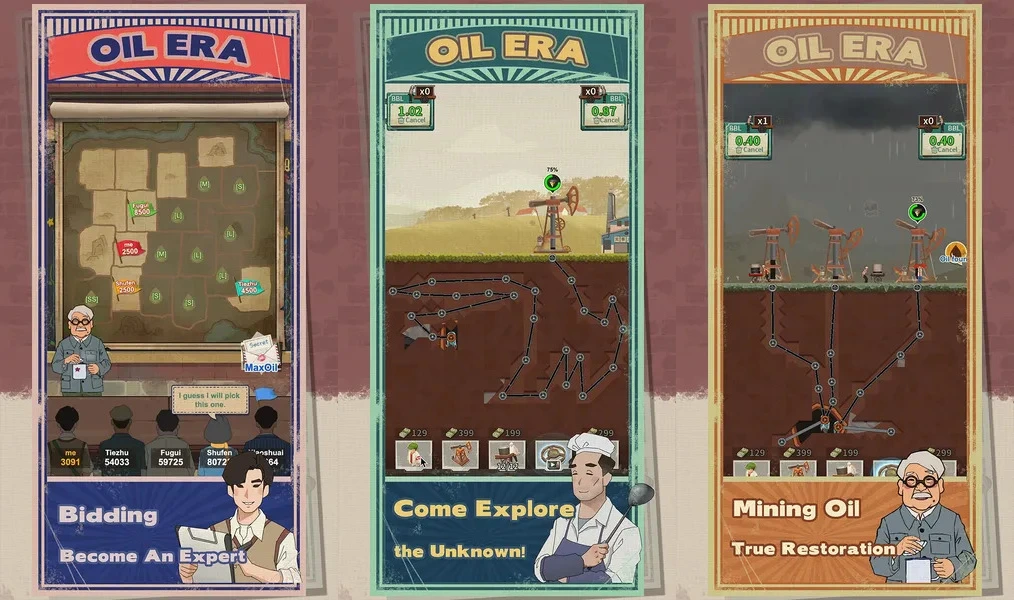 Проработать логистику в игре Oil Era