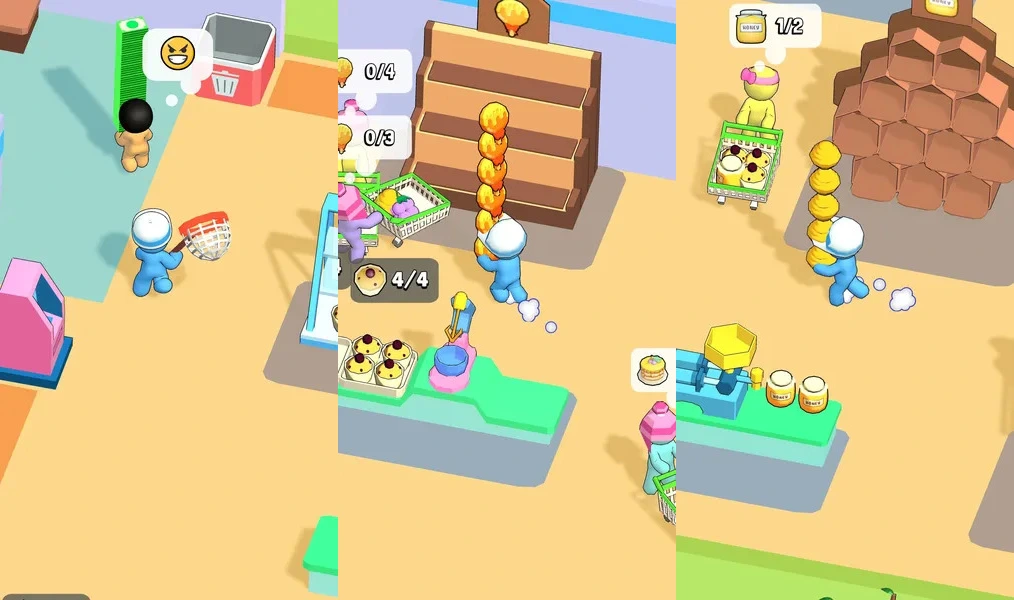 Прокачай своего героя в игре Shop Fever: Supermarket Tycoon