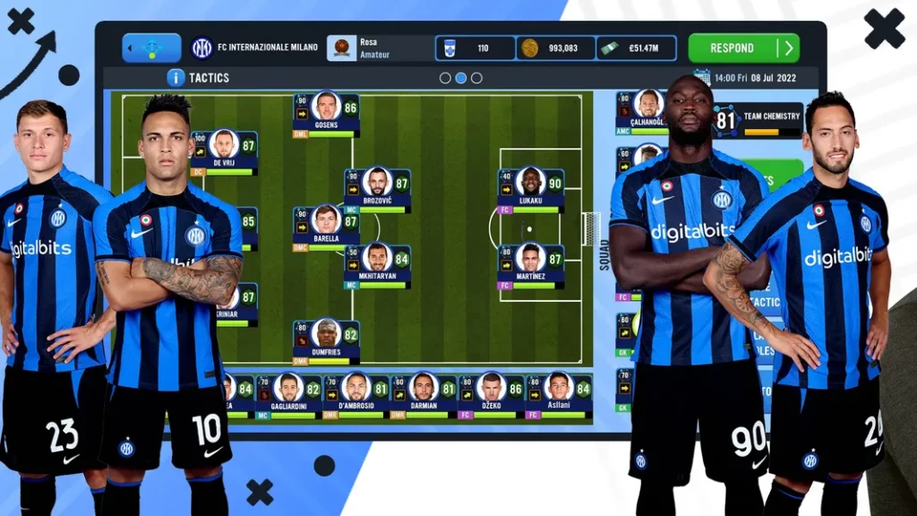 Развивайте свой клуб в игре Soccer Manager 2023