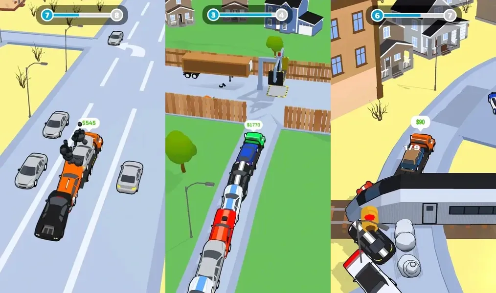 Работа на эвакуаторе в игре Tow N Go