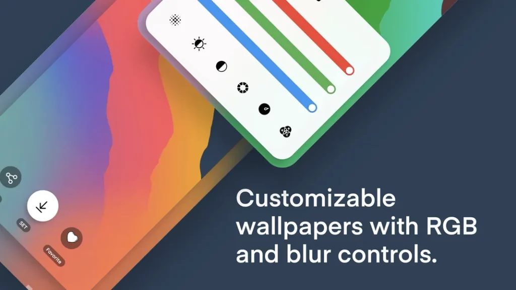 WallsPy - простой интерфейс, темный режим