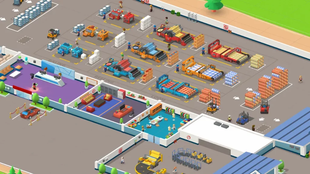 Получите помощь от менеджеров в игре Wool Inc