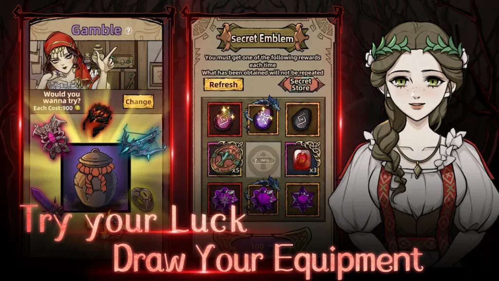 Захватывающие сражения в игре Dark Hunter: Idle RPG