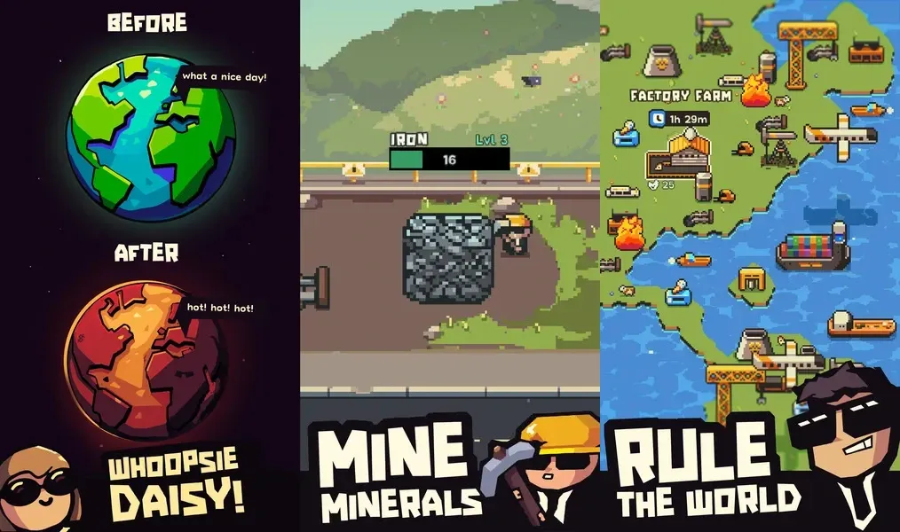 Earth Inc — бизнес-симулятор по добыче руды