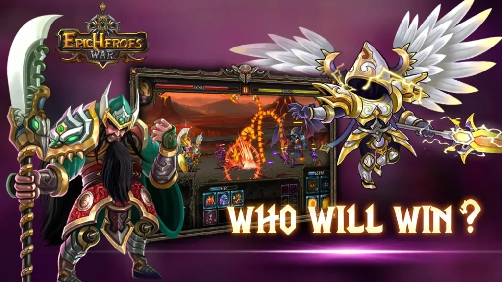 Геймплей в игре Epic Heroes War