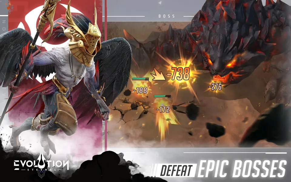 Реалистичная графика и звуки в игре Eternal Evolution