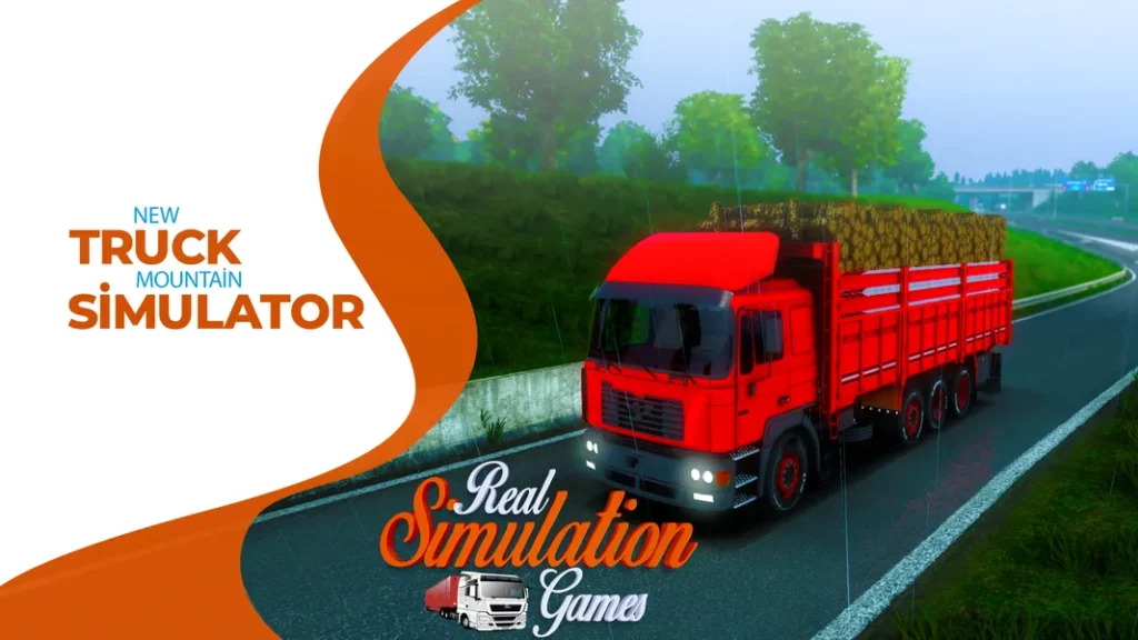 Красивая графика, похожая на реальность в игре Euro Truck Simulator Offroad 2