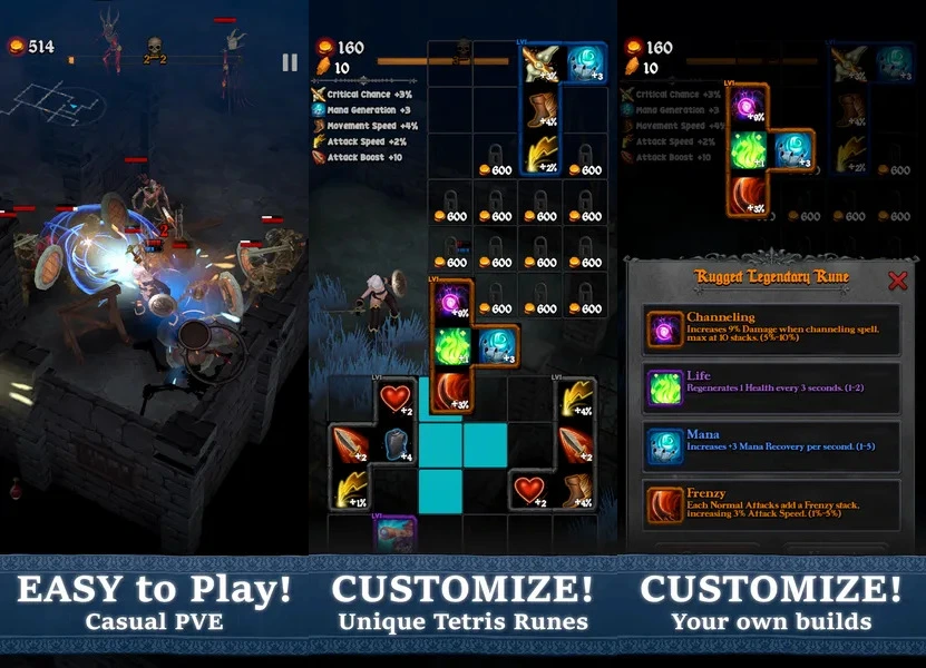 Стать сильнее в игре Hyper Dungeon