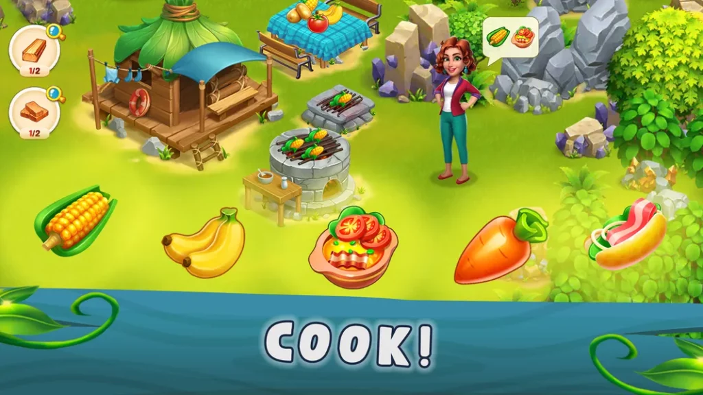 Графика и звук в игре Kong Island: Farm & Survival
