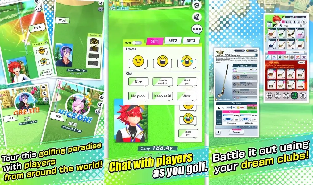 NEKO GOLF – Простая и веселая игра в гольф в стиле аниме