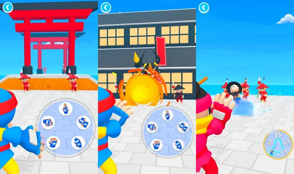 Ninja Hands 2 - множество захватывающих уровней
