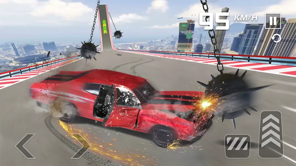 Оторвитесь по полной в игре Car Crash Compilation Game