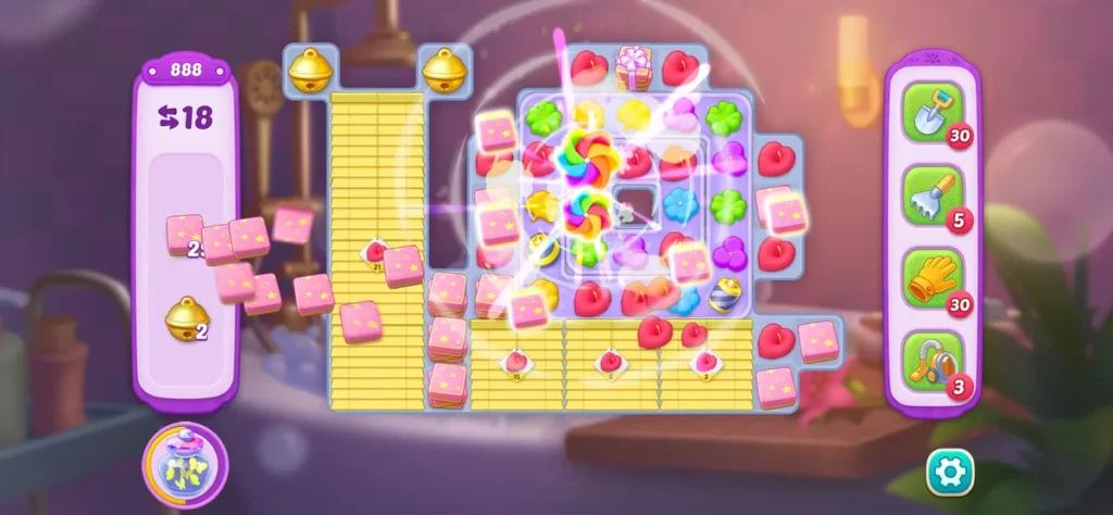 Garden Affairs - игра, сочетающая в себе головоломки «три в ряд» и моделирование дизайна