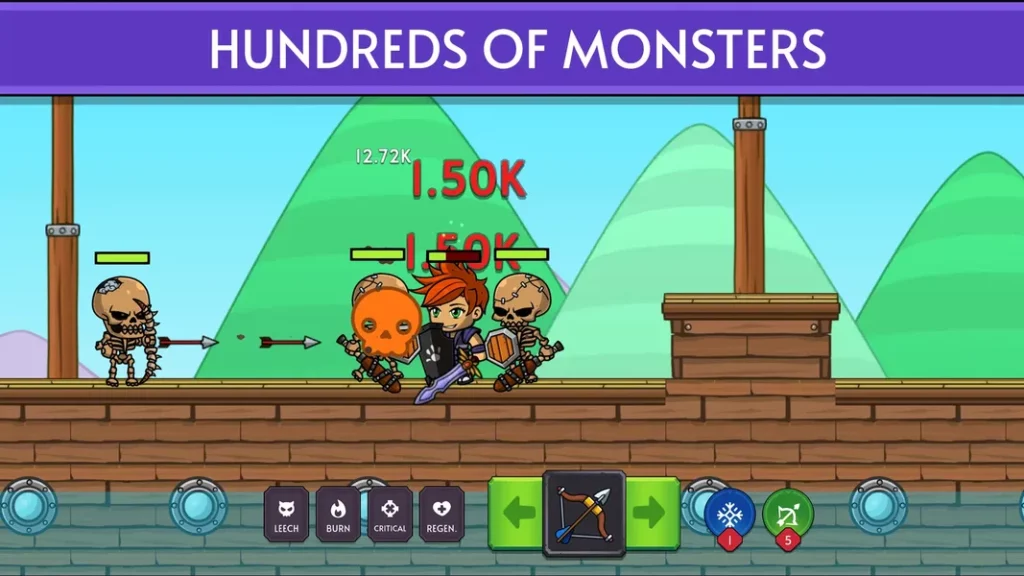 Knight Hero Adventure - автоматический платформер