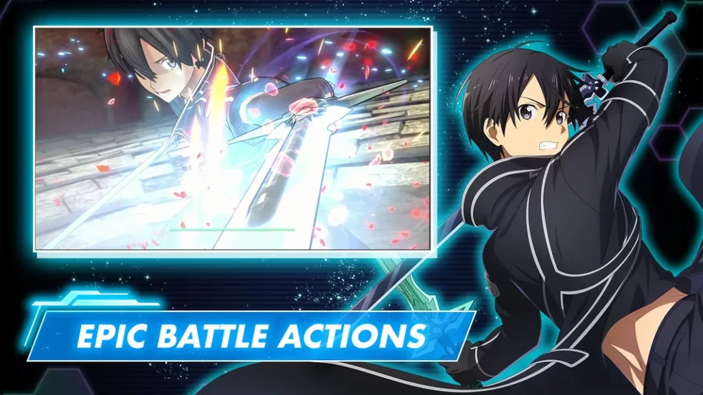 Обновление героя в игре Sword Art Online VS